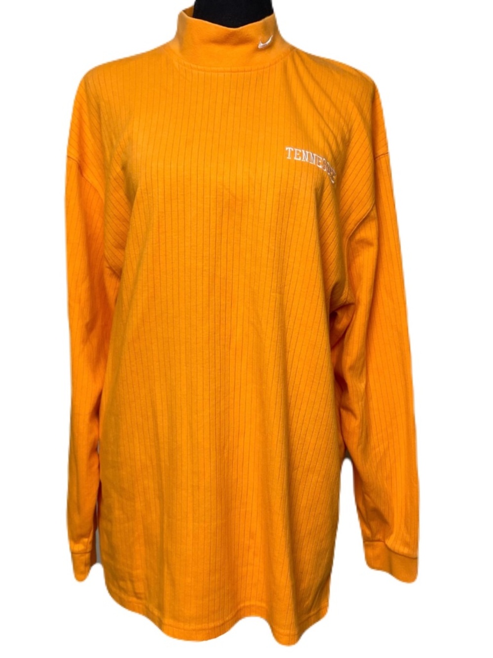 Nike Dri-Fit Tennessee Vols Ribbed Turtleneck Orange Embroidered Men's Large - Picture 3 of 8